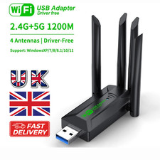 1800Mbps Dual Band 2.4/5G USB