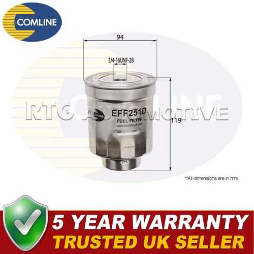Comline fuel filter fits - comline,