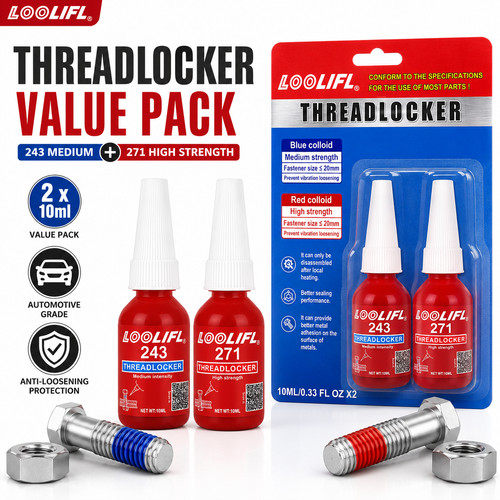 Professional threadlock kit - threadlock,