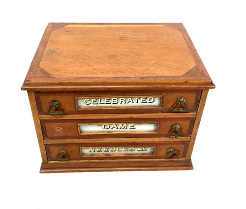 Antique haberdashery tabletop - antique,
