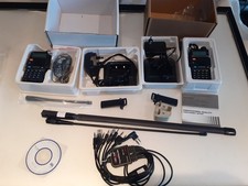 Baofeng UV-5R Pair, Dual Band Radios, Rete15 & Radtel Antennas, WakeSnow cable