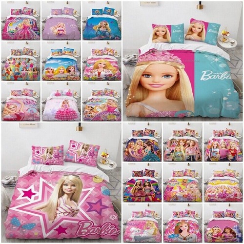 Girls barbie duvet cover - girls,