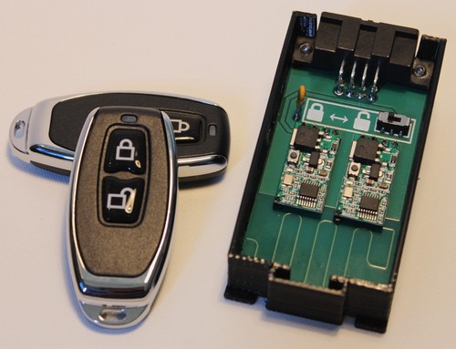 Remote control central locking - control,