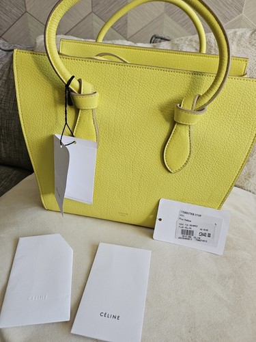 Celine handbag flou yellow - handbag,