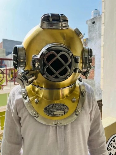Scuba diving helmet deep - scuba, sea