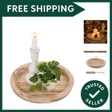 Rustic Wooden Serving Tray