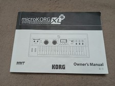 Official MANUAL for a Korg