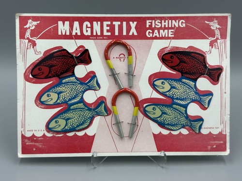 1930s magnetix fishing game - magnetix,