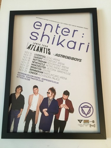 Enter shikari 2017 tour a4 - enter, tour-a4