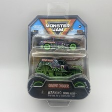 Monster Jam Grave Digger & Nascar Race Car - Walmart Exclusive