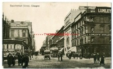 GLASGOW Sauchiehall St LUMLEY'S Billiards BAGATELLE TABLES Lanarkshire Scotland