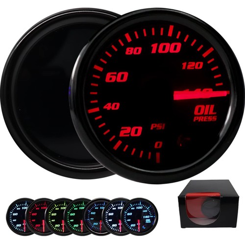 Color oil pressure gauge - color,
