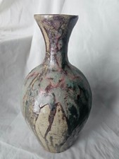 Large studio pottery vase - large,