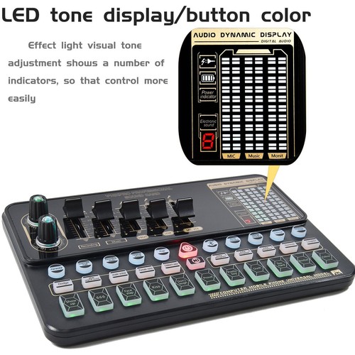 V10 sound card live - sound,
