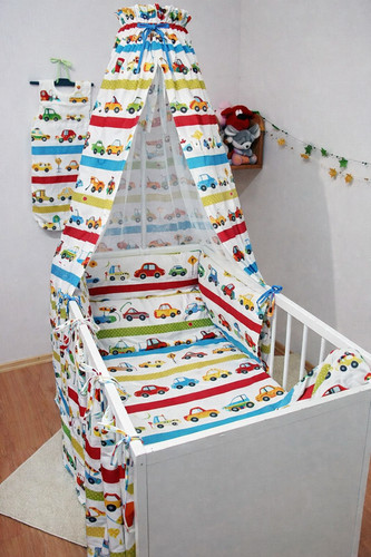 Baby cotton cot canopy - baby,