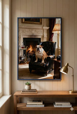 English Bulldog Wall Art Print