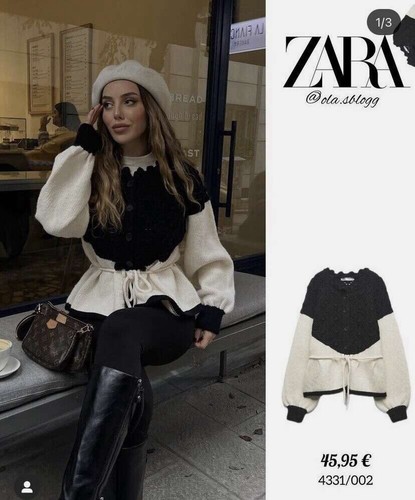 Size zara combined - zara, knit