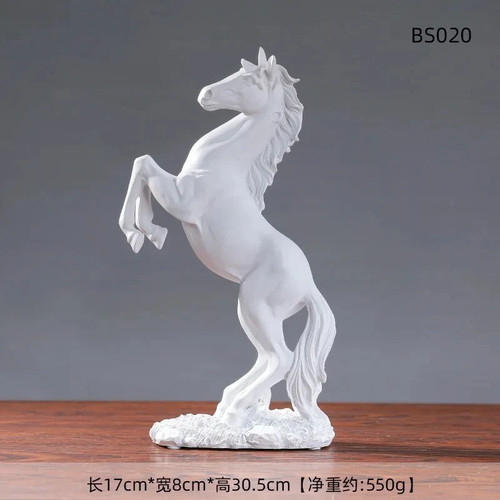 European style resin horse - resin,