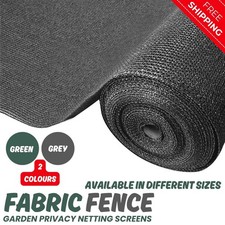 Garden Privacy Screen Netting Fence Balcony Shade Windbreak 98% Shade Screening