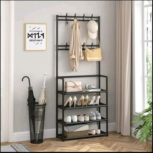 Metal shoe rack - shoe, with