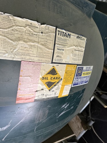Titan h2500t oil - titan, storage