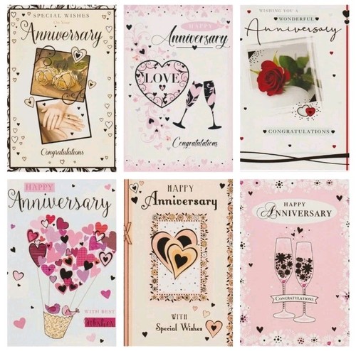 Anniversary cards happy - anniversary,