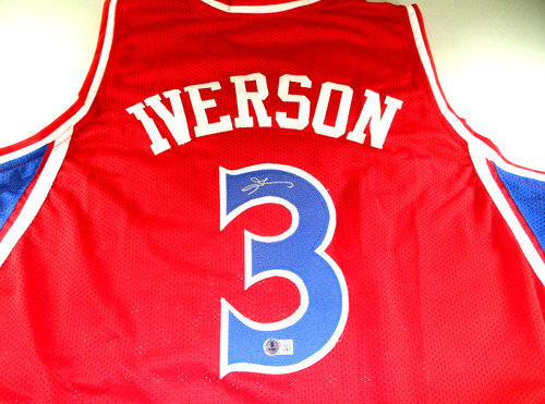 Allen iverson autographed - iverson, /