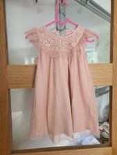 Next Girls Summer Party Dress  with lace detail  Age 2-3