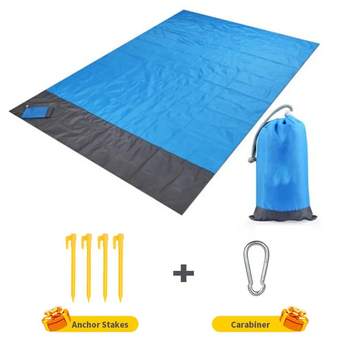 Waterproof foldable beach - beach, mat