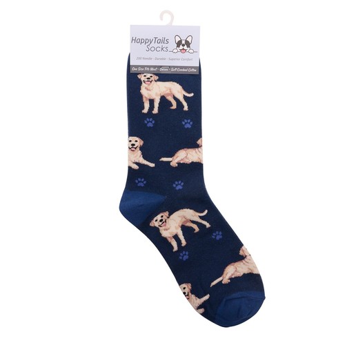 Golden labrador socks ladies - golden,