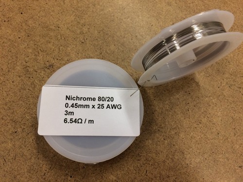 45mm 25 awg nichrome - awg,