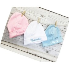 Personalised Baby Newborn Hat