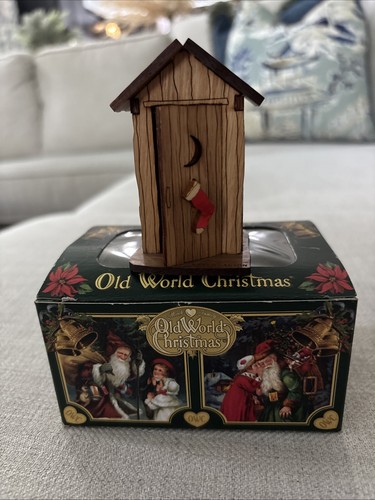 Old world christmas ornaments - old,