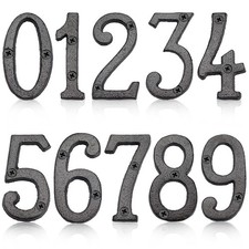 Set of 10 Cast Iron House