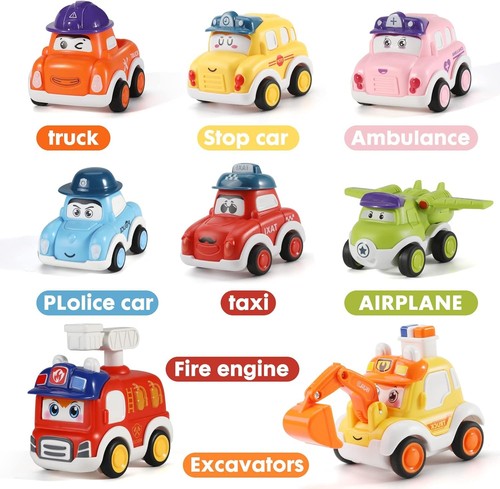 Colorful toddler cars toy - colorful,