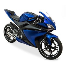 Full Fairing Kit (20 panel)Blue/Black for Yamaha YZF-R 125 08-13