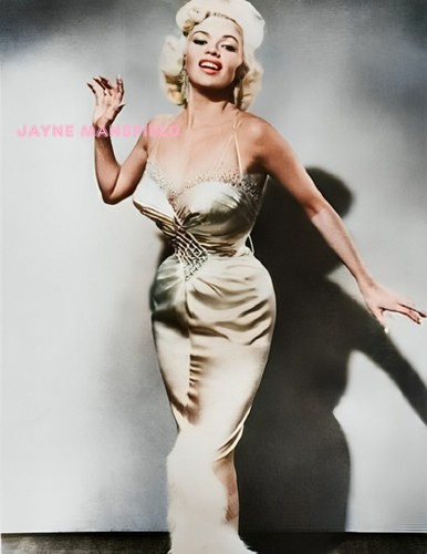 Jayne mansfield 283 colorized - mansfield,