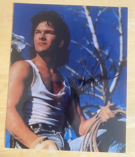 Patrick swayze hand signed - hand,