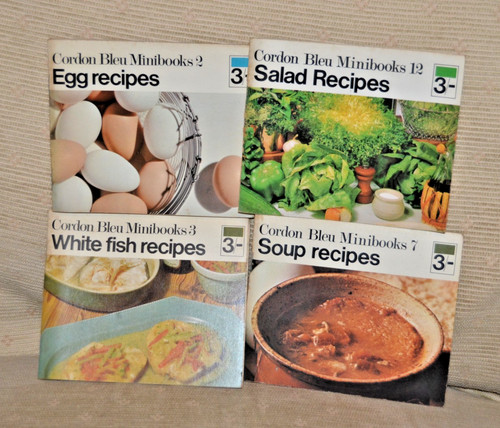 Cordon bleu minibooks - minibooks, 4x