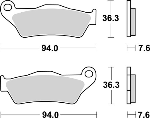 Brake pad set disc - set,,