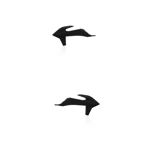 Acerbis radiator scoops - acerbis, black