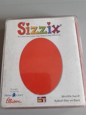 Sizzix Originals -oval-Craft cutting Die