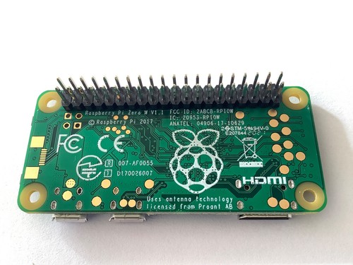 Raspberry zero 1 with - zero, w