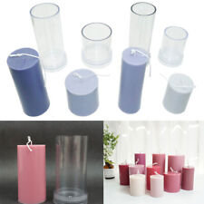Cylinder Candle Mold Plastic