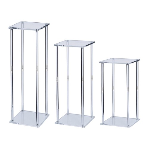 Acrylic vases wedding - acrylic,
