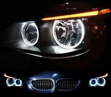 4x For BMW 5 Series E60 E61 Pre LCI LED Angel Eyes Halo Ring Light Bulb Canbus