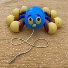 Woolly and Tig Wobble Along Talking Woolly Pull Along Spider Toy