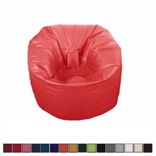 Kids FAUX LEATHER Bean Bag Tub Chair Children Seat Lounger Couch Gaming