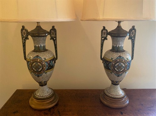Pair late 19th antique chinese - pair,