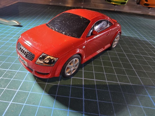 Scalextric audi red - tt, **